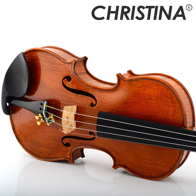 Christina EU5000D Master Violin 4/4 Made in Europe Maple Flamed Violin