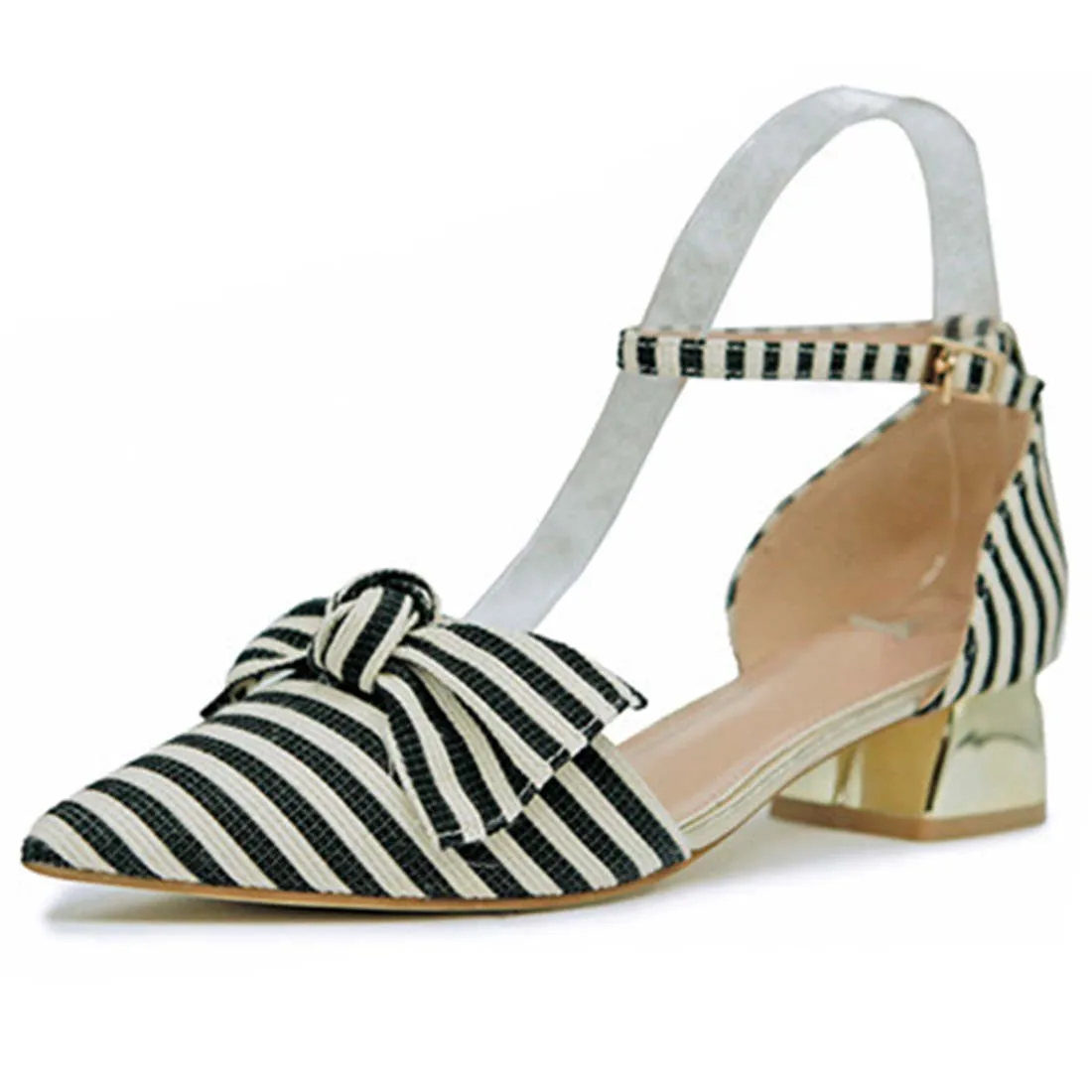 cat heel sandals