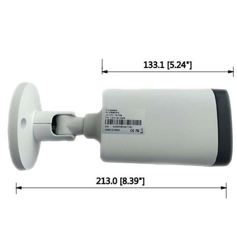 Dahua bullet 4MP IP камера IPC-HFW5431R-Z IR80m H.265 POE Замена IPC-HFW4431R-Z варифокусом с 2,8~ 12 мм VF объективом моторизованный зум