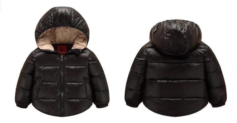 Наивысшего качества зимняя одежда для девочек пуховики Мамам и детям одежда для девочек модная верхняя одежда для мальчиков и пальто мягкая куртка для девочек