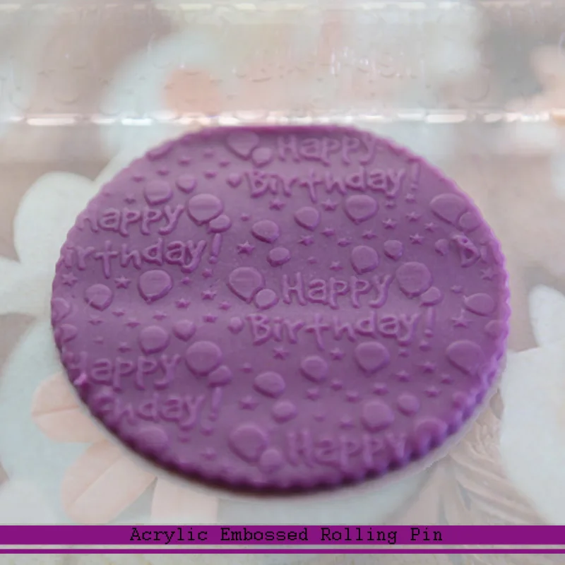 498 Hot Sale Happy Birthday Pattern Embossing  Rolling Pin  6 (3)
