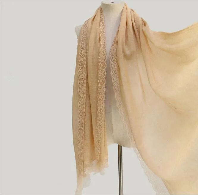 Naizaiga 80s шерстяной кружевной Модный зимний шарф большого размера зимняя теплая шаль, QYR55 - Цвет: 03