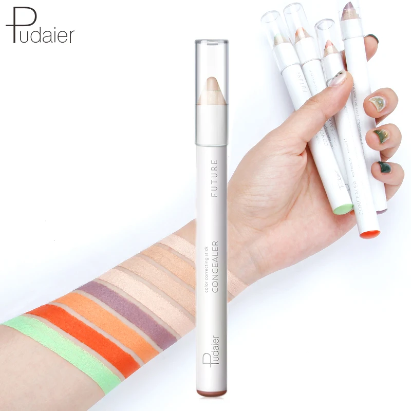 Pudaier 1PC 8 Colors Perfect Concealer Pencil Contouring Makeup Waterproof Cream Concealer With Sharpener Say Goodbay To Defect