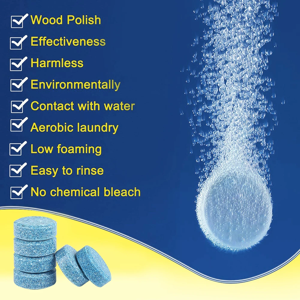 

200pcs Multifunctional Effervescent Spray Cleaner Portable Concentrated Strong Cleaning HOT SALE Car Window/Household Cleaning