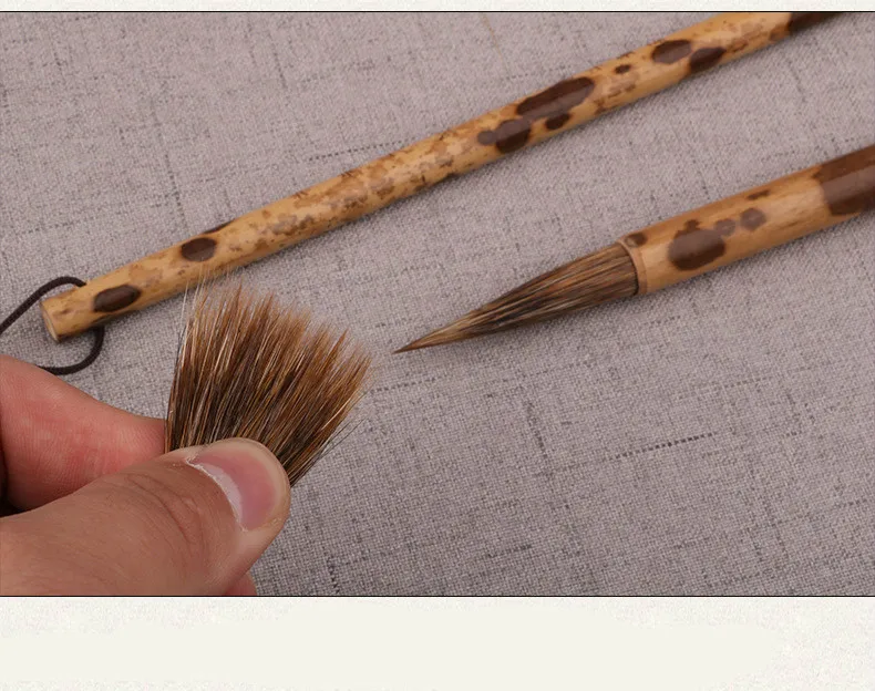 Pincel de Caligrafia Pássaro da Flor da Pintura da Escova Chinês Tradicional Caneta Conjunto Pedra Texugo Pincel Escrita Roteiro Regular Paisagem 12 Pincéis de pintura