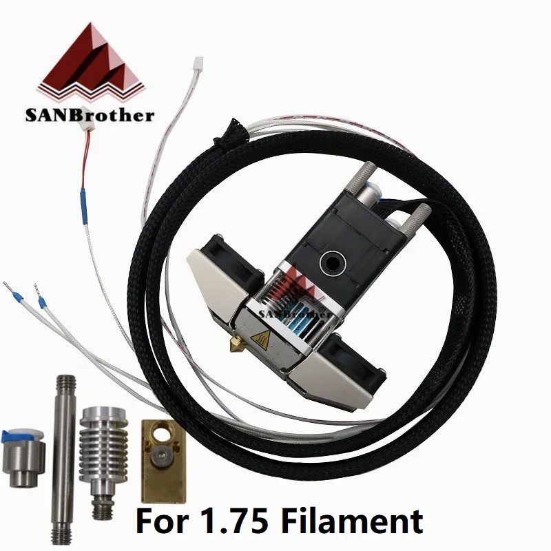 UM2+ Extended+ Hotend Printer head Newest 3D Olsson Block Through hole 1.75mm Filament System | Компьютеры и офис