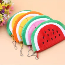 Супер милый арбуз плюшевая сумка пенал посылка кошелек портмоне фрукты прекрасная девушка подарок