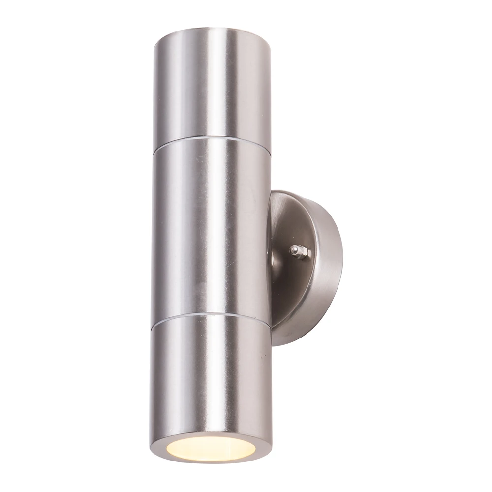 Stainless steel Porch Lights wall lamp up down bright gu10 led wall light outdoor lamps