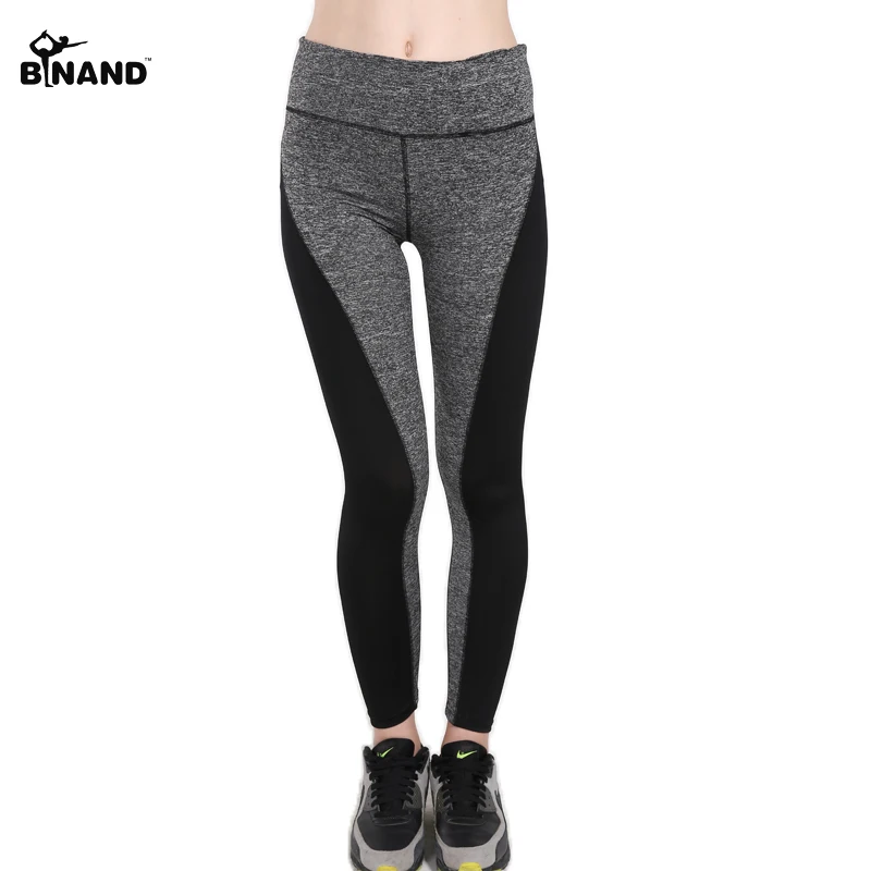 patchwork slim sports jogger pants