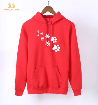 

Kawaii Cat Paws Cute Hoodies Women Sweatshirt 2019 Spring Autumn Kawaii K-pop Hoodie Pink Warm Fleece Harajuku Tracksuit S-XXL
