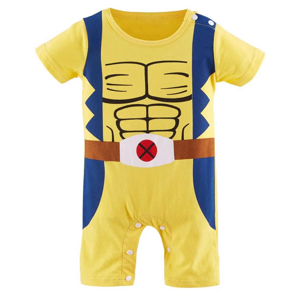 

Baby Boy X-Men Costume Romper Infant Wolverine Cute Jumpsuit Party Playsuit 0-24 Months