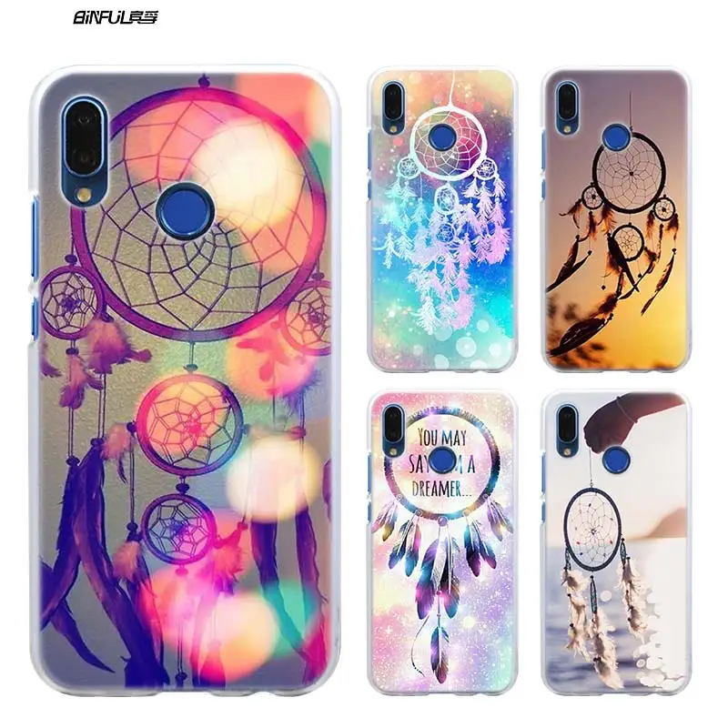 

dream catcher lakota Hard Plastic Phone Clear Case for Huawei P Smart Nova 4 3i P30 P20 P10 P9 P8 lite Pro mini 2017 2019