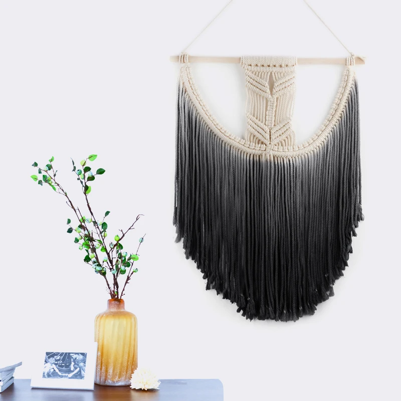 

Modern macrame wall hanging Medium size wall decor Woven wall hanging Weaving fiber art Living room decor Boho tapestries Boho d