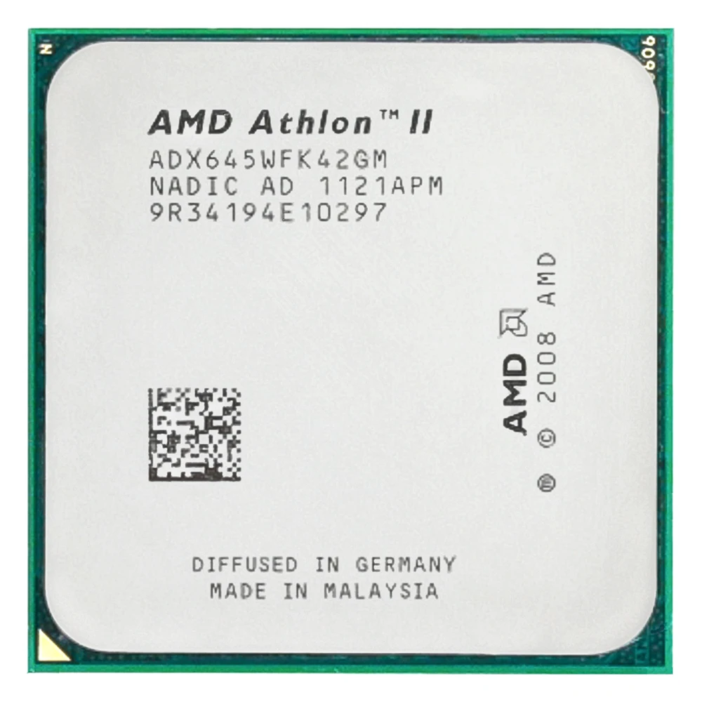 Процессор AMD Athlon II X4 645 cpu Quad-CORE(3,1 ГГц/L2 2 м/95 Вт/2000 ГГц) Socket am3 am2