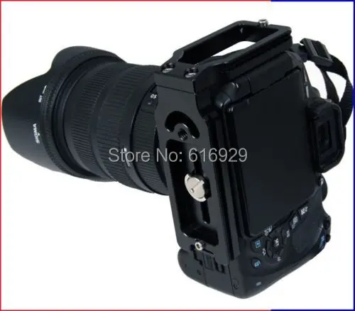 Камера Г-образный быстросъемный кронштейн держатель Поддержка для Nikon D600 D610 корпуса Canon 5DII 5diii 6D 7D Pentax sony Arca Benro