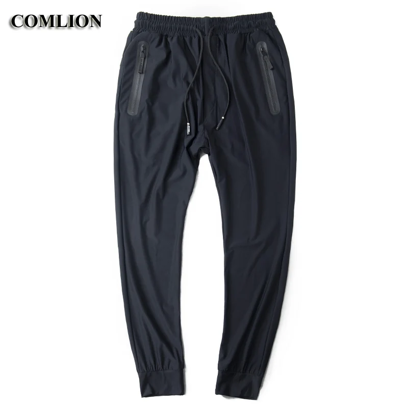 

New Arrival Summer Thin Comfortable Casual Nylon Men Air Conditioning Long Pants Loose Super Large Trousers Big Size L-8XL C155
