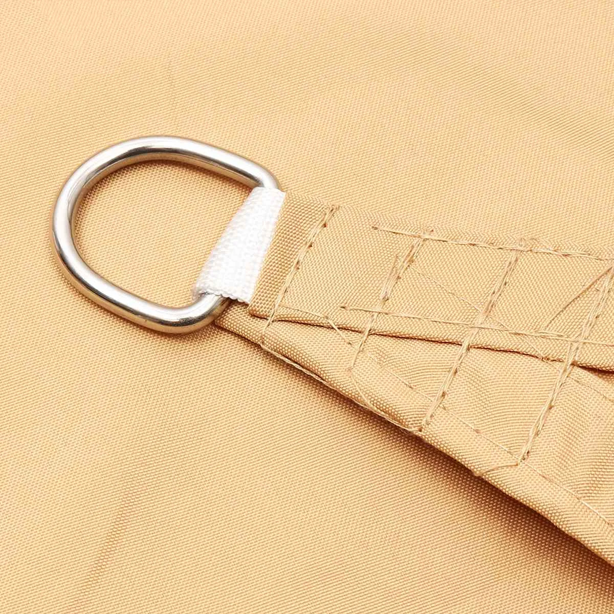 90% protección UV 300D Oxford tela impermeable al aire libre sombra de sol vela Canopy protector solar velas neto marquesinas patio jardín cifrado