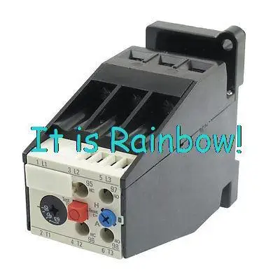 

Free Shipping 63A Rated Current 690V Thermal Overload Relay JRS2-63 1 NO 1 NC