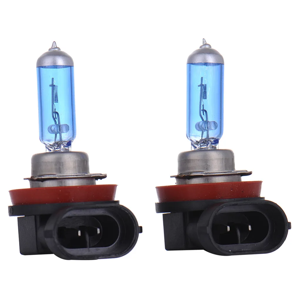 2pcs led car lights exterior h8 35w lamp light Auto Led Bulb 12V lights super white 5000K 2017