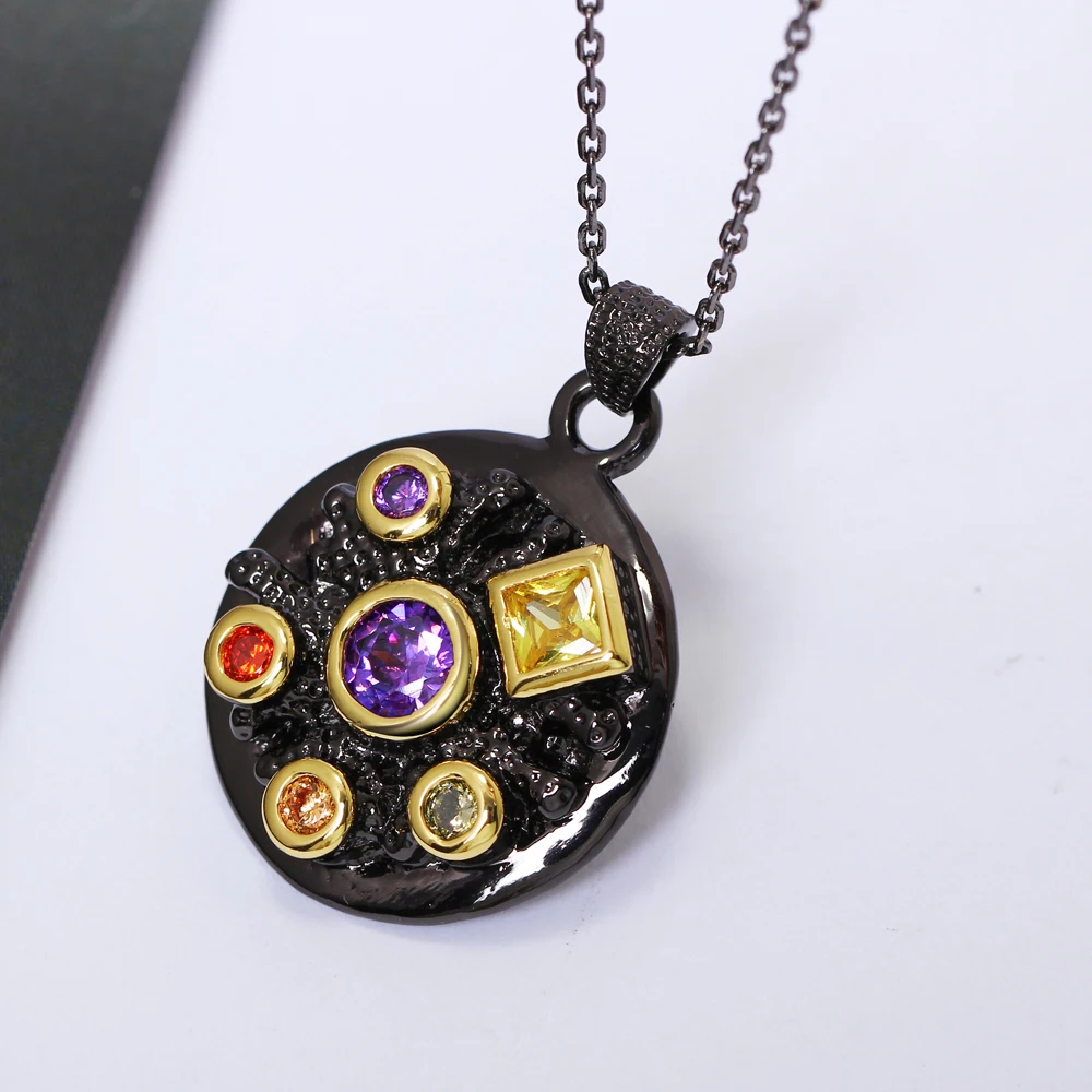 gothic pendant neckalce (2)