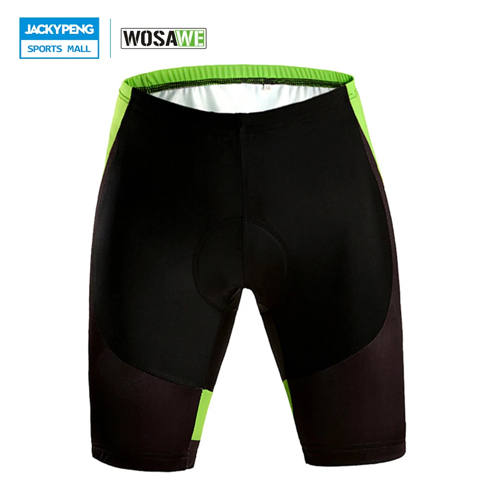 WOSAWE Men's Bicycle Cycling Tight Shorts 4D Gel Padded Cushion Shorts