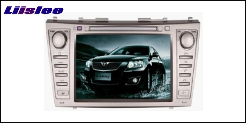 For Toyota Camry 2007~2011 LiisLee Car Multimedia TV DVD GPS Audio Stereo Hi-Fi Radio Original Style Navigation NAV NAVI MAP 2