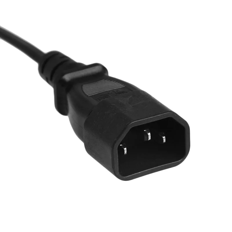 3 контактный кабель переходник IEC C14 Male C7 Female для PDU Кабель адаптер длина от 30 см до