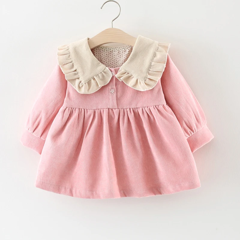

Baby Dress corduroy dress for baby girl clothes 1 year girl baby birthday dress winter baby girls dress
