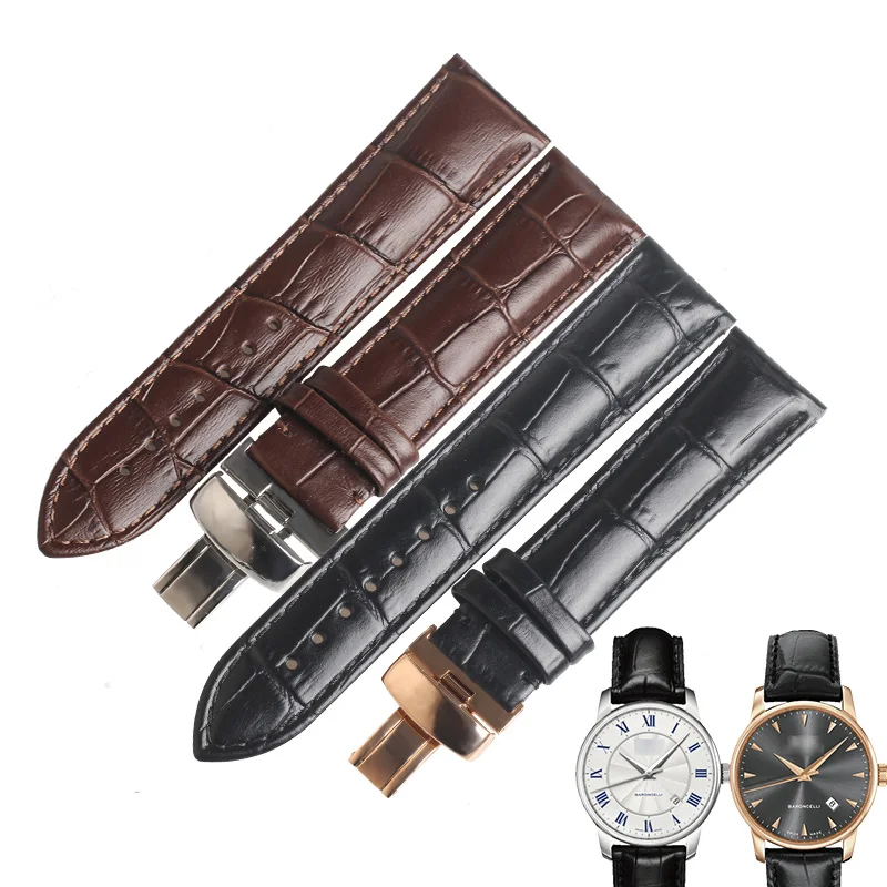 WENTULA wantchbands для MIDO BARONCELLI M8600/M010.408A M8690 M8605/M8607 ремешок из телячьей кожи | Наручные