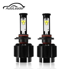 AutoLeader LED Xenon Car Headlight Bulbs H1/H8/H7/HB3/9005 HB4/9006 60W 12V Error Free Super Bright Auto Lights Conversion Kit