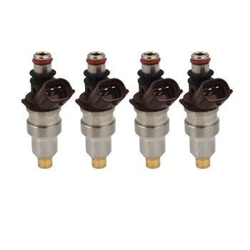 

4x Fuel Injectors For Toyota Hilux 4 Runner RZN Hiace RCH Prado RZJ 3RZ-FE 3RZFE