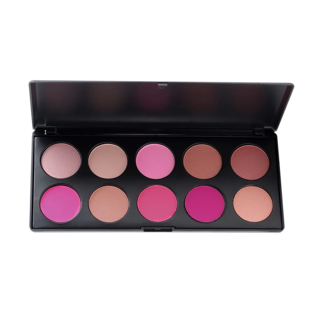 2 Set New Arrival 10 Color Makeup Cosmetic Blush Blusher Powder Palette