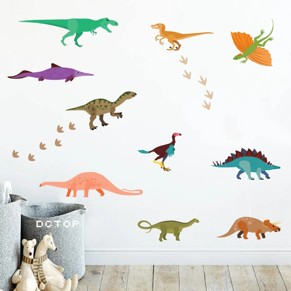 Cartoon Dinosaur Wall Sticker 4