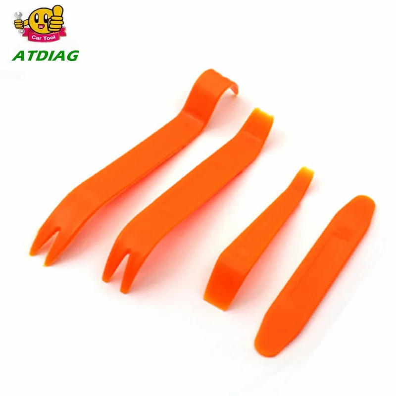 

New 4pcs Portable Auto Car Radio Panel Door Clip Panel Trim Dash Audio Removal Installer Pry Kit Repair Tool CNP