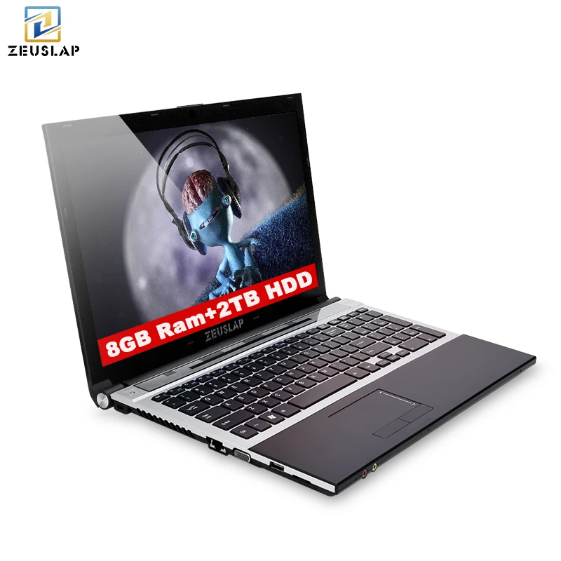 Acheter 15.6 pouces 8 gb ram 2 tb hdd intel core i7 système windows 10 1920x1080 p full hd wifi bluetooth dvd rom PC Portable Ordinateur portable