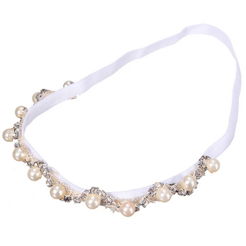 Newborn Baby Headband Crystal Bling Rhinestone Photography Photo Prop
