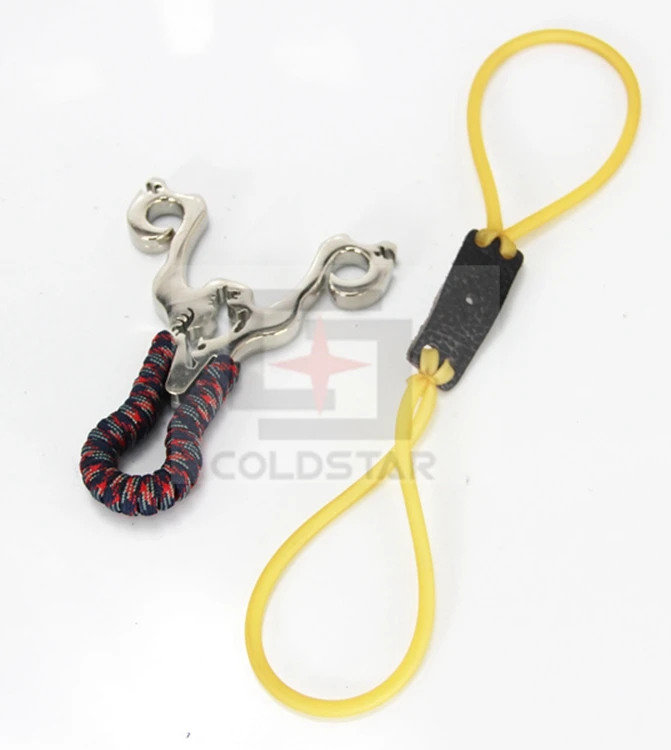 

Hot Selling Portable Slingshot Hunting Powerful Catapult Outdoor Marble Games Competition Hunting Sling Shot Free Shipping
