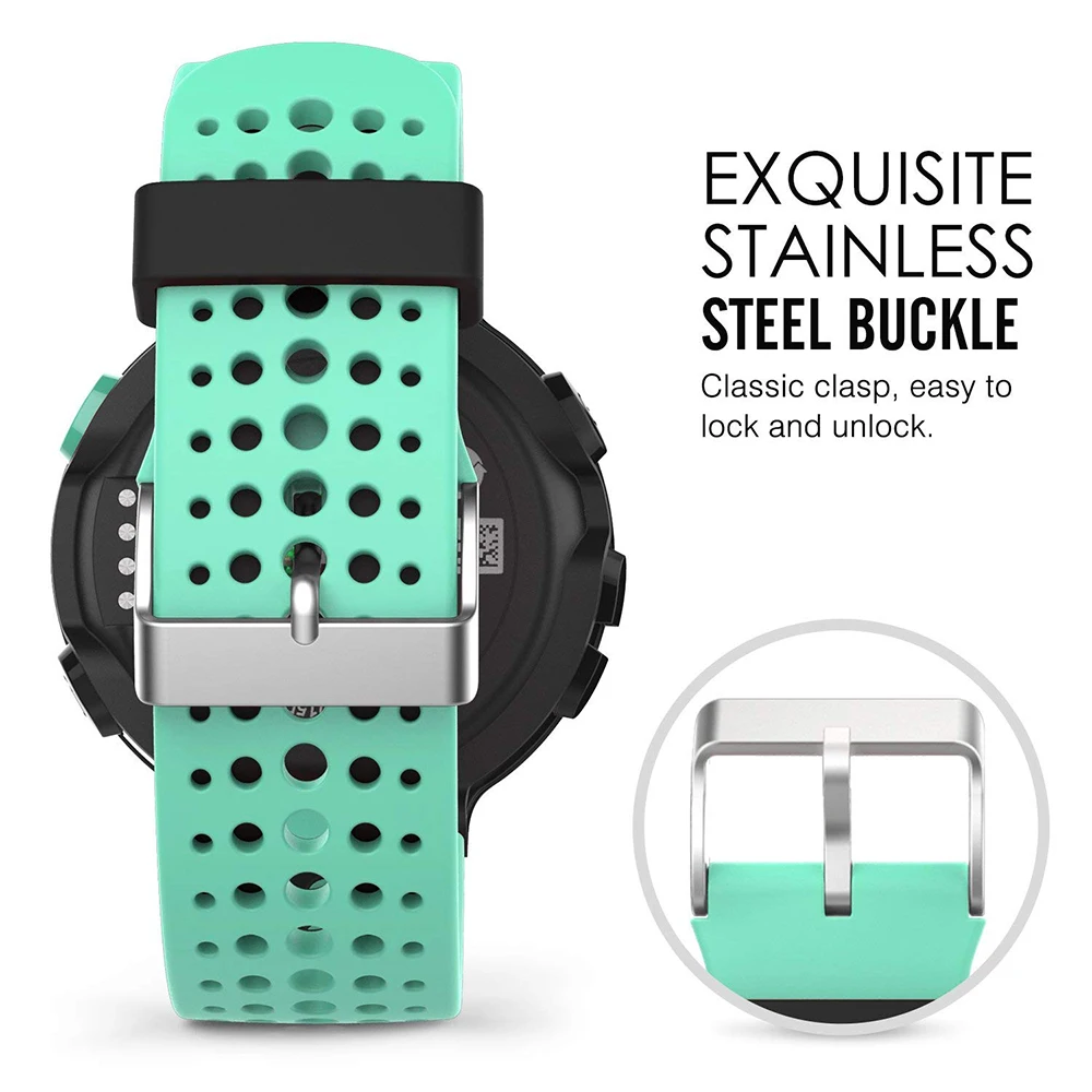 Baaletc Watch Band Silicone Strap Bracelet for Garmin 230 235 220 620 630 Wristband for Garmin Forerunner 735XT Strap (8)