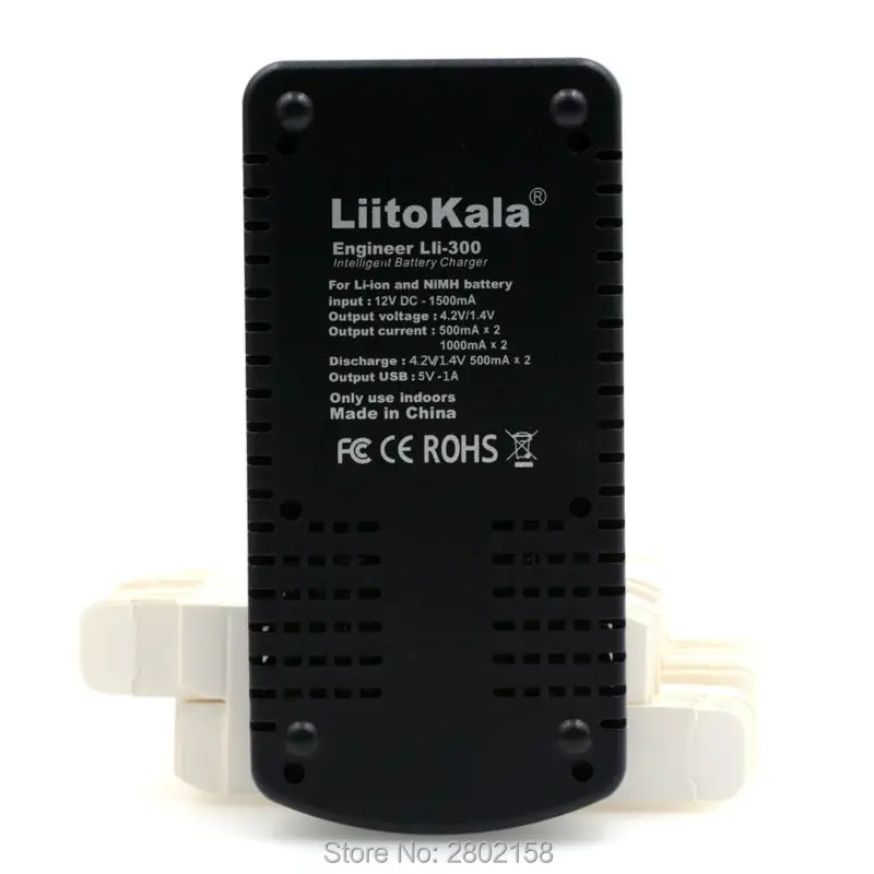 ЖК Liitokala lii300 устройство для 3,7 в 18650 26650 16340 цилиндрическая литиевая батарея, такая как 1,2 в AA AAA NiMH Зарядное устройство