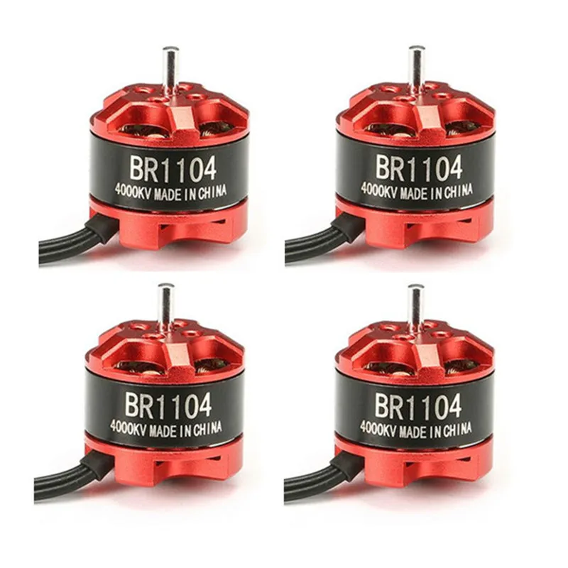 Горячая Новинка 4 шт. Racerstar Racing Edition 1104 BR1104 4000KV 1 2S бесщеточный мотор для 100 120 150