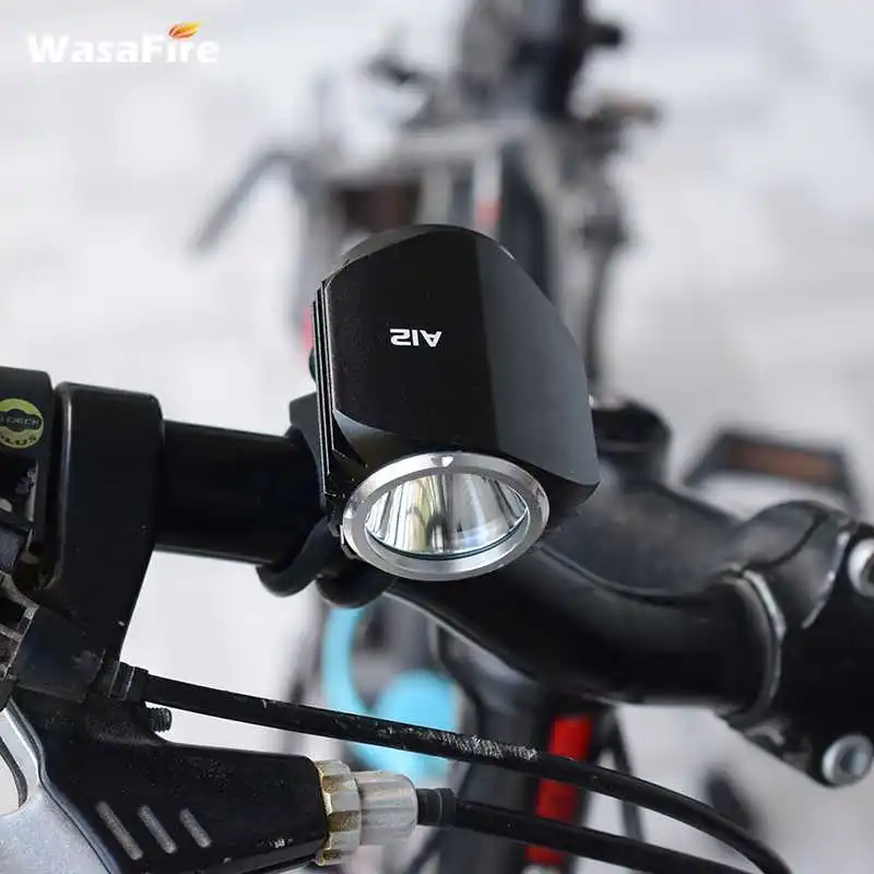WasaFire велосипедов Передняя свет фар 2000lm XM-L T6 светодиодный 4 режима 6400mA Перезаряжаемые Батарея пакет свет велосипеда Велоспорт Frontlight