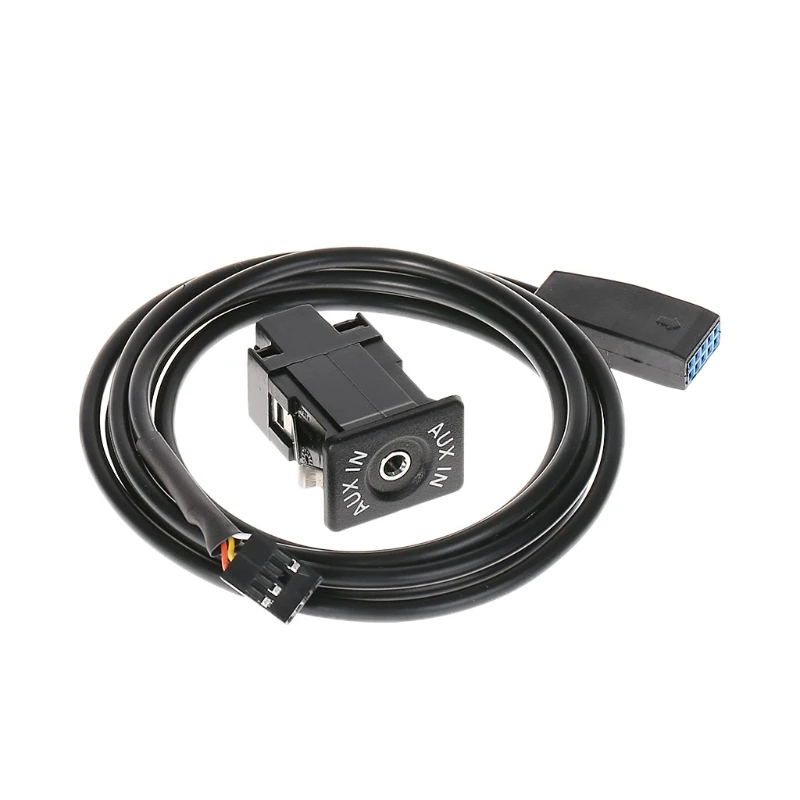 

AUX In USB Socket Car CD Changer Replacement Cable Harness Adapter For BMW E46 Automobiles Cables Adapters Sockets
