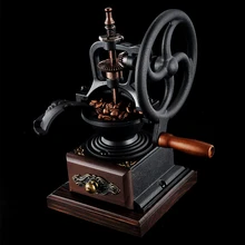 Деревянная ручная кофемолка с керамическим сердечником, кофейная зерновая мельница для специй, ручная кофемолка, кофемашина, кухонные инструменты