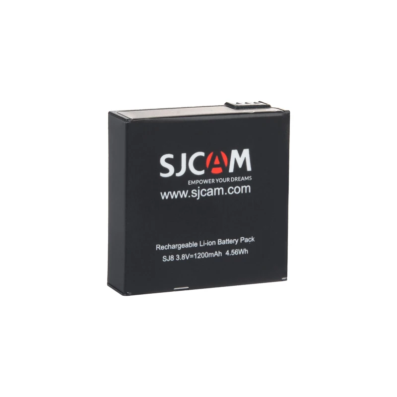 SJ8 двойное зарядное устройство + 2шт 1200mAh литий ионный аккумулятор для SJCAM Pro / Plus Air