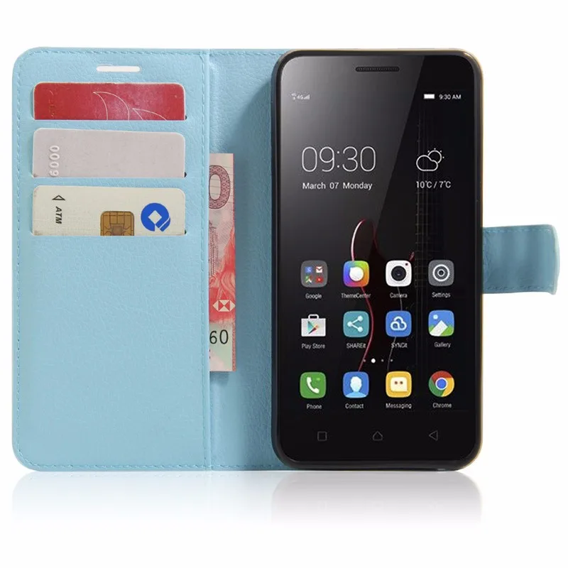 For Lenovo A2020 Case Luxury PU Leather Back Cover Case For Lenovo Vibe C A2020 A 2020 Case Flip Protective Phone Cover Bag Skin (20)