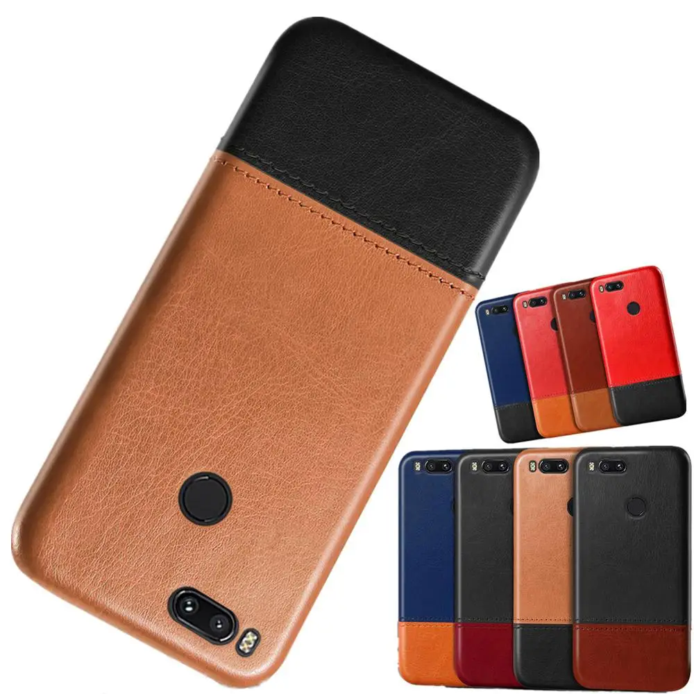 Роскошный деловой чехол для Xiaomi Mi 5X 6X A1 A2 Mi5 Mi6 5s plus из искусственной кожи + PC чехлы 8 9 se Max 3 2 Mix 2s Poco F1|Бамперы| |