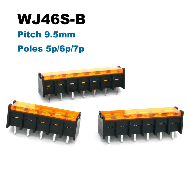 Клеммная колодка барьерного винта PCB шаг 9 5 мм 10/50 шт.|Клеммные колодки| |