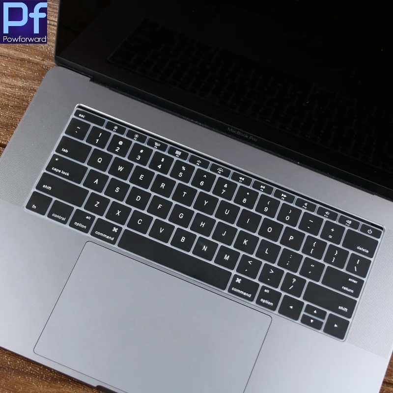 Для Macbook Pro 13 2017 2018 2019 нескользящая панель модель A1708 защитная крышка клавиатуры