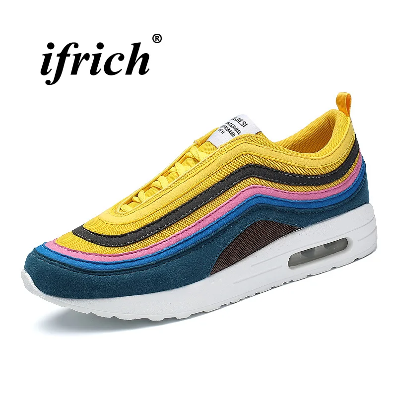 Athletic Men Shoes Yellow Black Walking Jogging Shoes Men Air Cushion Design Male Trainers Running Comfortable Designer Shoes Athletic Men Shoes Yellow Black Walking Jogging Shoes Men Air Cushion Design Male Trainers Running Comfortable Designer Shoes