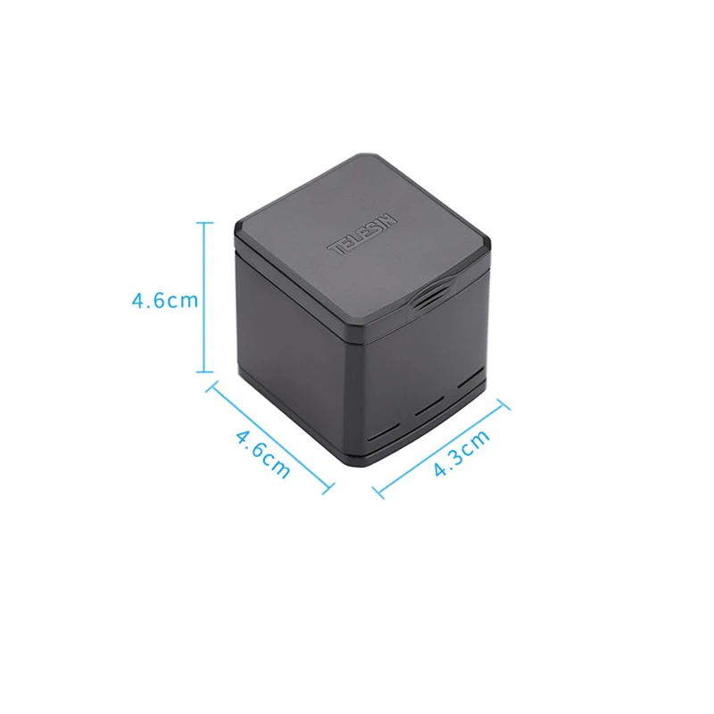 3-Way Battery Charger LED lights charging box Carry Case Battery Housing  for GoPro Hero 6 5 Black Camera Accessories (5)